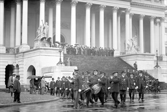 Crowd on the steps of the United States Capitol ca. 1920