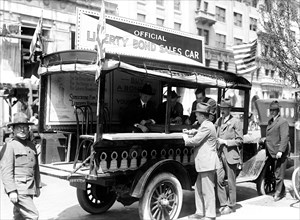 Liberty Loans Sales Car ca. 1916