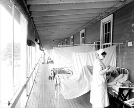 Walter Reed Hospital Flu Ward ca. 1910
