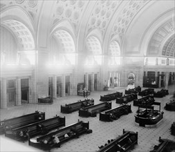 Washington D.C. Union Station Interior  ca. 1910