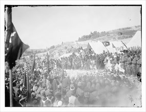 Last Turkish celebration of the Nebi Musa Feast ca. 1917