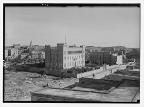 Newer Jerusalem and suburbs, The Jesuit seminary ca. 1920