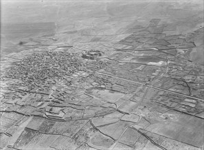 Villages in the Hauran (Land of Gilead). Basra-Eski-Sham and its protecting castle ca. 1932
