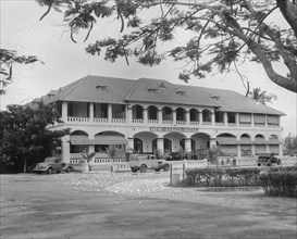Dar-es-Salem or  Dar es Salaam Tanzania (Tanganyika) -  The new Africa Hotel ca. 1936