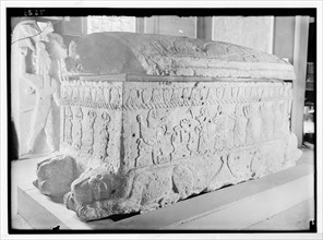 Sarcophagus of Ahiram, King of Byblos ca. 1936