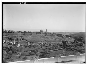 Jerusalem seen from the roof of King David Hotel ca. between 1934 and 1939
