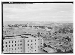 View of the city from the YMCA tower (probably Jerusalem) ca. between 1934 and 1939