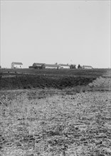 Buildings in the settlement of Ain Zeitoun or Ein al-Zeitun ca. 1920