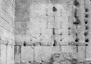 Turkey. Ankara. Temple of Augustus Caesar. Greek inscription. ca. 1935