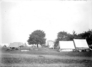 National Guard camp in Gettysburg, Pennsylvania ca.  1910
