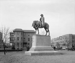 Francis Asbury Equestrian Statue [Washington, D.C.] ca.  between 1910 and 1935