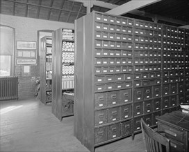Interior of C & P Telephone Company ca.  between 1910 and 1925