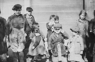 Group of early 1900s children ca.  between 1910 and 1935