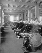 Workers at the Bureau of Printing & Engraving, [Washington, D.C.] ca.  between 1910 and 1925