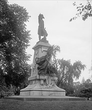 Rochambeau statue in Washington, D.C. ca.  between 1910 and 1926