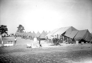National Guard Camp in Gettysburg, Pennsylvania ca.  1910