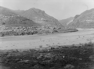 A town in the Salt River Valley, Arizonia ca.  between 1910 and 1935