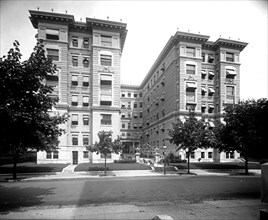 Brighton Apartments on California Street in Washington D.C.; ca. between 1910 and 1926