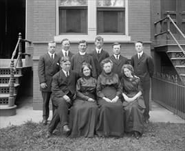 Father Fealey & family group photo ca.  between 1910 and 1935