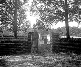 Cemetery at Gunston Hall, [Virginia] ca.  between 1910 and 1935