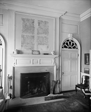 Gunston Hall interior, fireplace [Virginia] ca.  between 1910 and 1925