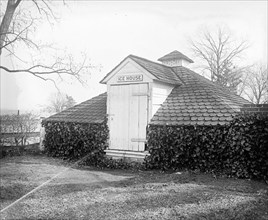 The Ice House at Mt. Vernon, [Virginia]. ca.  between 1910 and 1920