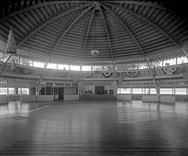Empty ballroom at Arlington Beach, [Virginia] ca.  between 1910 and 1926