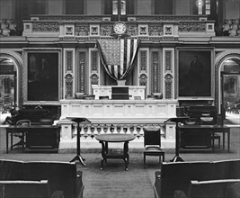Speakers Desk, House of Representatives in the U.S. Capitol  [Washington, D.C.] ca.  between 1910 and 1926