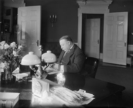 President Taft at a desk ca.  between 1910 and 1925