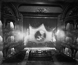 Gayety Theater, empty interior. ca.  between 1910 and 1920