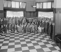 Ford Motor Company dealers group photo ca.  between 1910 and 1925