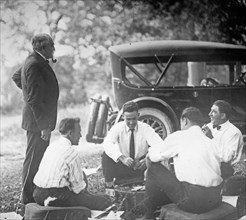 Warren G. Harding at Ford Camp ca.  between 1910 and 1920