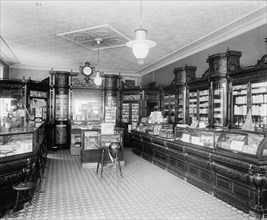 Weller's drug store interior [Washington, D.C.] ca.  between 1910 and 1935
