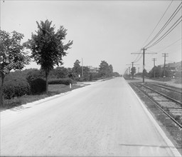 Connecticut Avenue, Washington, D.C., north From Bradley ca.  between 1910 and 1926