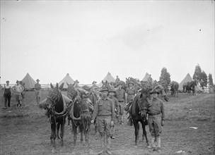 National Guard troops in Gettysburg, PA  ca.  1910