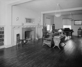 Homeopathic hospital, [Washington, D.C.], Nurses home interior ca.  between 1910 and 1926