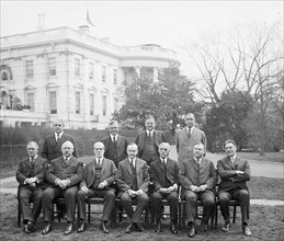 Coolidge Cabinet, [White House, Washington, D.C.]. ca.  between 1910 and 1920