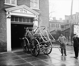 Friendship Fire Department fire engine, Alexandria VA ca.  between 1910 and 1920