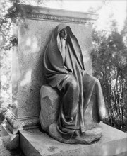 Grief Monument, [Rock Creek Cemetery, Washington, D.C.] ca.  between 1910 and 1935