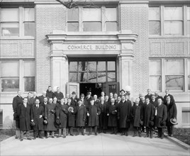 Group photo of Secretaries of Chambers of Commerces ca.  between 1910 and 1935