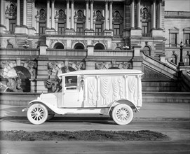 Graham Bros. Sermon Motor Company, [front of Library of Congress, Washington, D.C.]. ca.  between 1910 and 1920