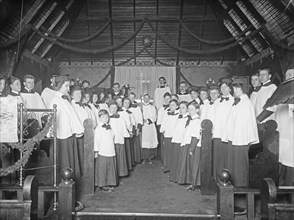 Choir, Emanuel Methodist Episcopal Church, Anacostia, [Washington, D.C.] ca.  between 1910 and 1925