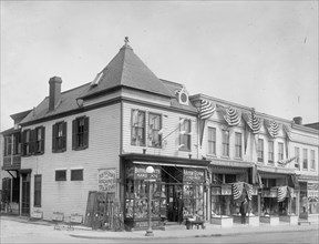 Store fronts on Nichols Avenue and U St., S.E., Washington, D.C. ca.  between 1910 and 1920