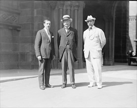 Jorge Corbacho, Peruvian Congress, Dr. Ignacio Calderon, Bolivian Minister, Dr. Frederico Alfonso, former Peruvian Minister ca.  between 1909 and 1920
