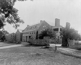 Exterior of Chevy Chase Club, Chevy Chase, Maryland ca. 1909