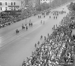 Pershing parade ca. between 1909 and 1923