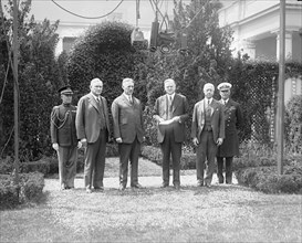 President Herbert Hoover & group ca. between 1909 and 1932