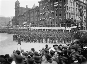 Woodrow Wilson Inaugural parade ca. between 1909 and 1919