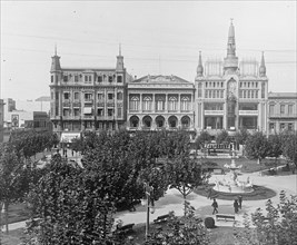 Uruguay Plaza, Consitution Montevedio ca. between 1909 and 1920