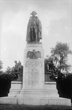 Major General Friedrich Wilhelm von Steuben statue in Lafayette Park in Washington D.C. ca. between 1909 and 1919